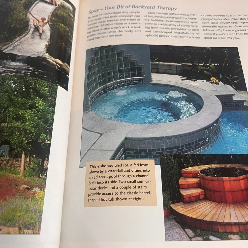 Sunset‎ Making the Most of Your Own Backyard 1996 First Edition Hardcover Book